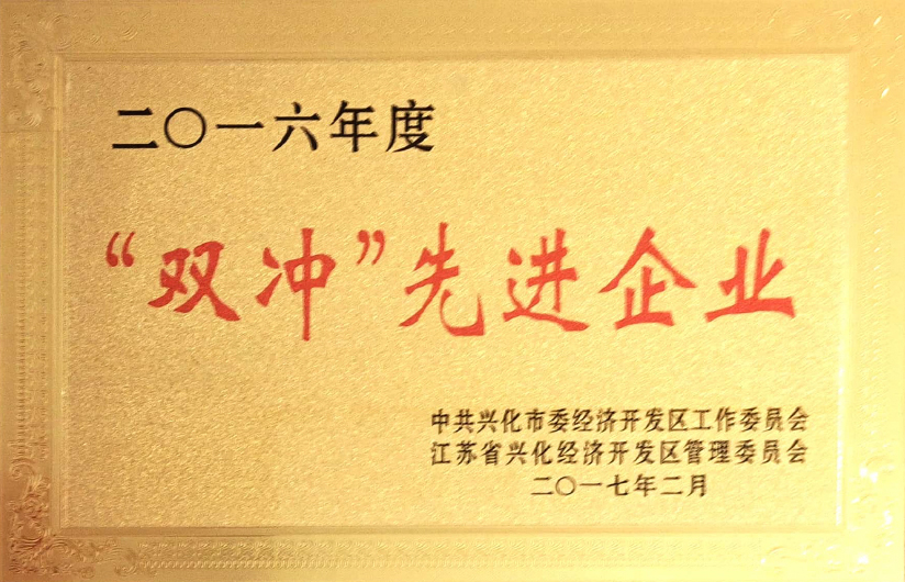 “双冲”先进企业